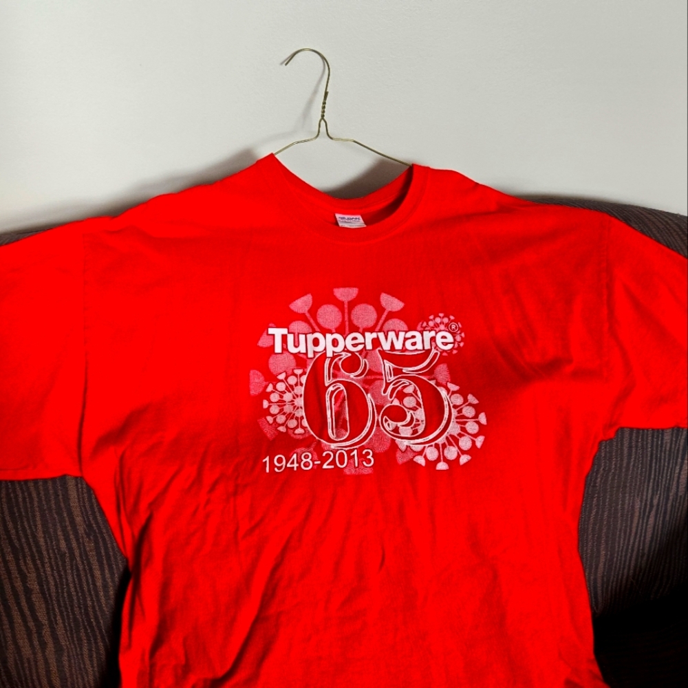 Tupperware 65th Anniversary Red T-Shirt